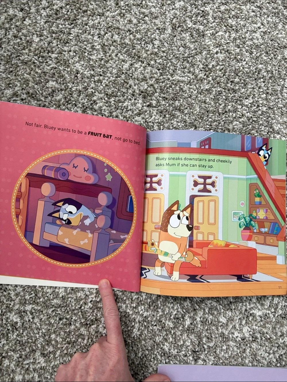 Bluey Kids Book Set - Blue and Light Blue Covers